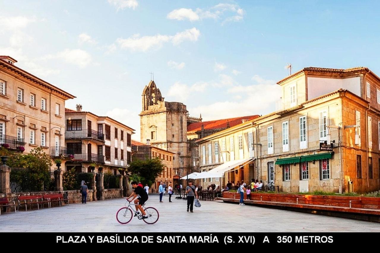 Apartamento D'Angela- Pontevedra Centro ภายนอก รูปภาพ