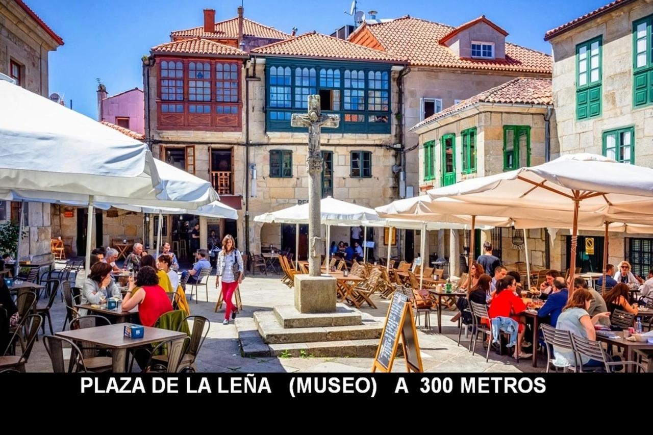 Apartamento D'Angela- Pontevedra Centro ภายนอก รูปภาพ